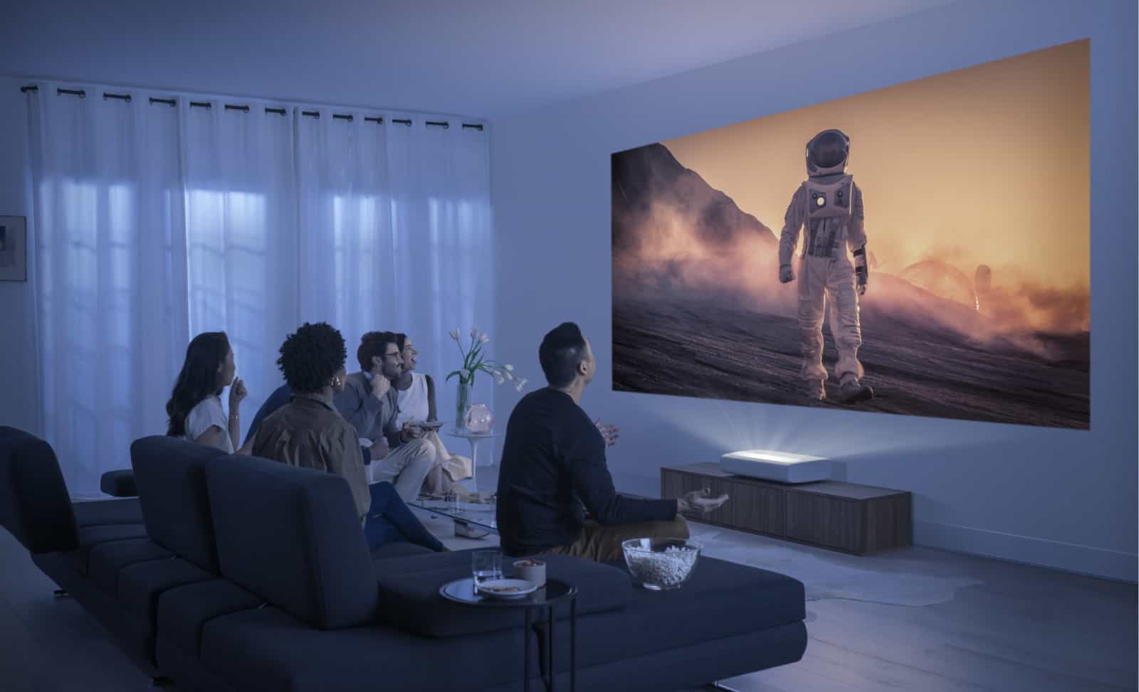 Премьера Samsung превратит всю вашу стену в экран телевизора 4K