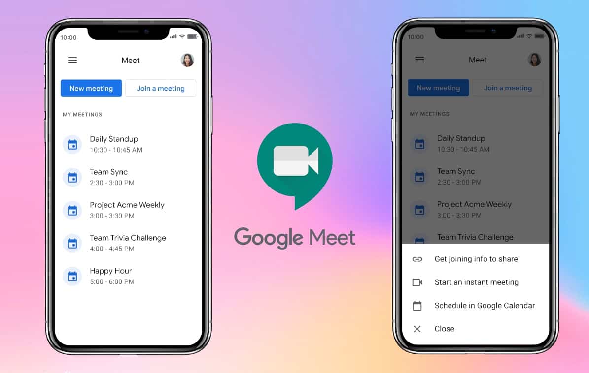Приложение Google Meet для Android получает обновленный пользовательский интерфейс