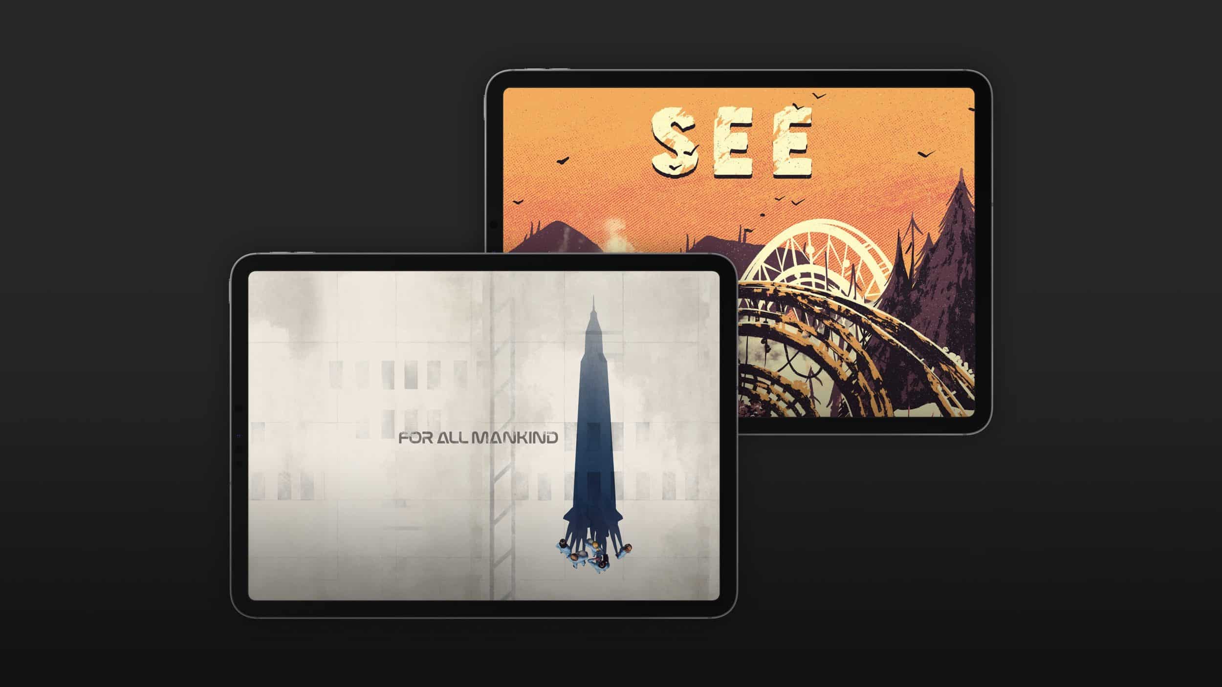 Today at Apple Features 'Apple TV+ iPad Poster Series'
