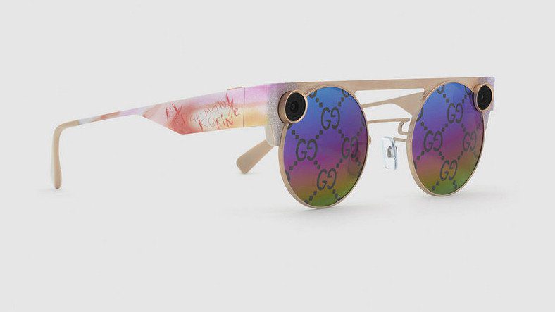 Snapchat представил фирменные очки дополненной реальности Gucci