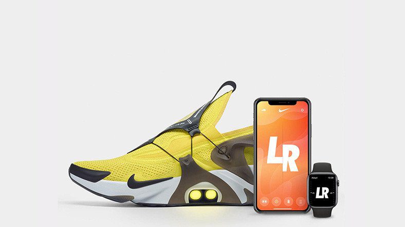 Nike представляет новые кроссовки с автоматической шнуровкой