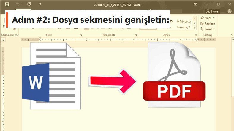 Как сохранить файл Word в формате PDF?