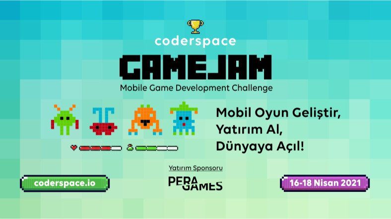 Мероприятие по разработке игр Coderspace GAMEJAM 16-18 апреля