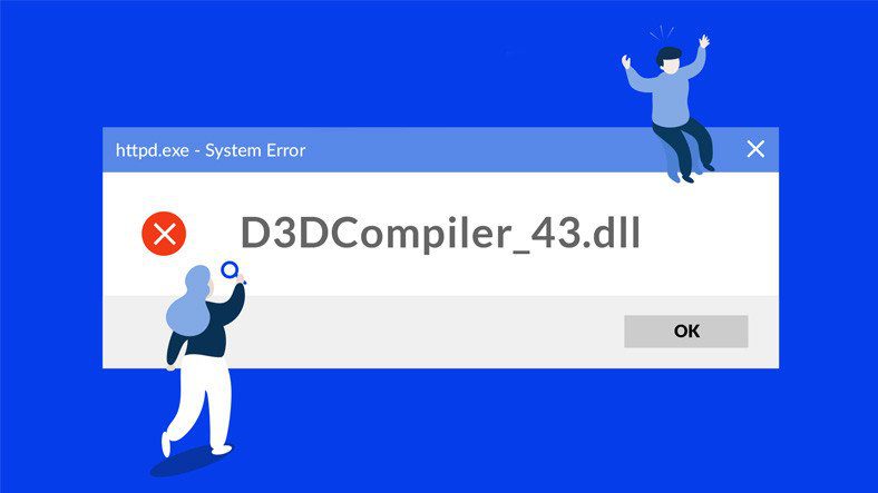 Как исправить ошибку «d3dcompiler_43.dll не найден»?