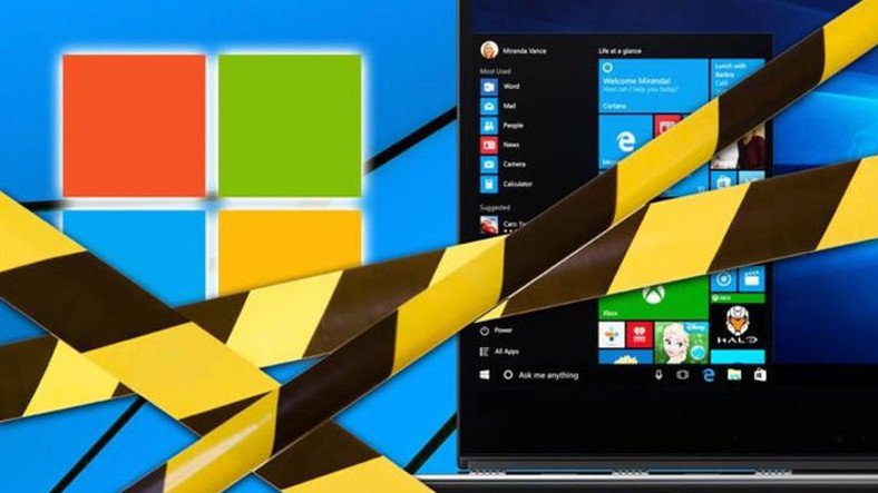 Конец Windows Обновление 10 стирает все на рабочем столе