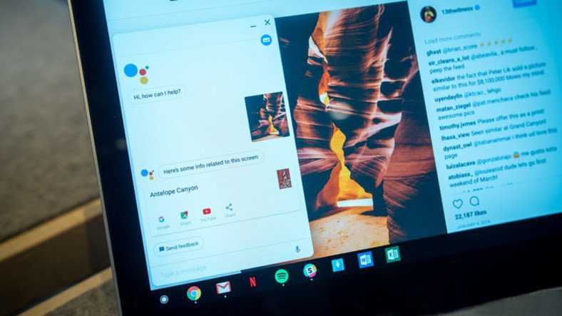Google Assistant появится на Chromebook с Chrome OS 77