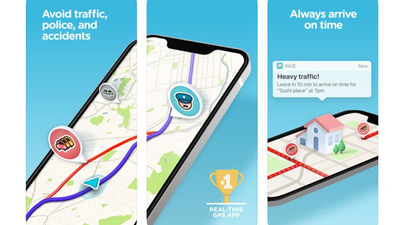 Приложение Maps Waze обновлено с поддержкой CarPlay
