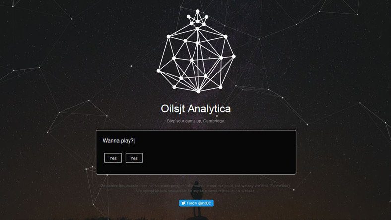 Сайт, который нашел ваше имя Фамилия: Oilsjt Analytica