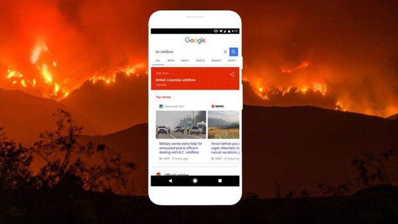 Google представляет функцию оповещения SOS для чрезвычайных ситуаций!