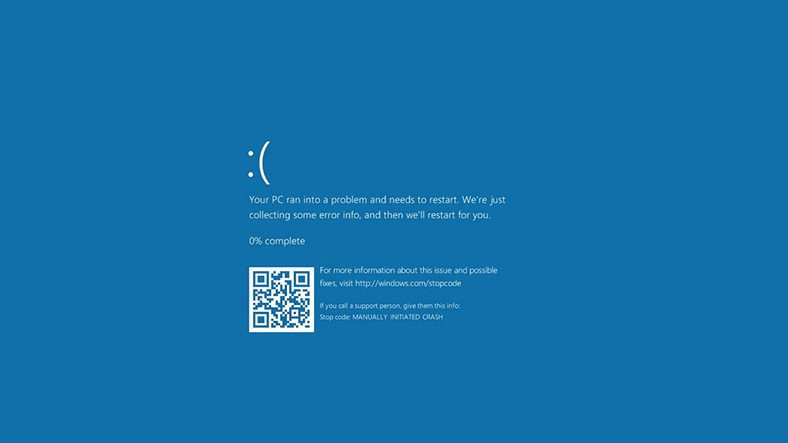 Windows Как исправить ошибку «синий экран» в 10?