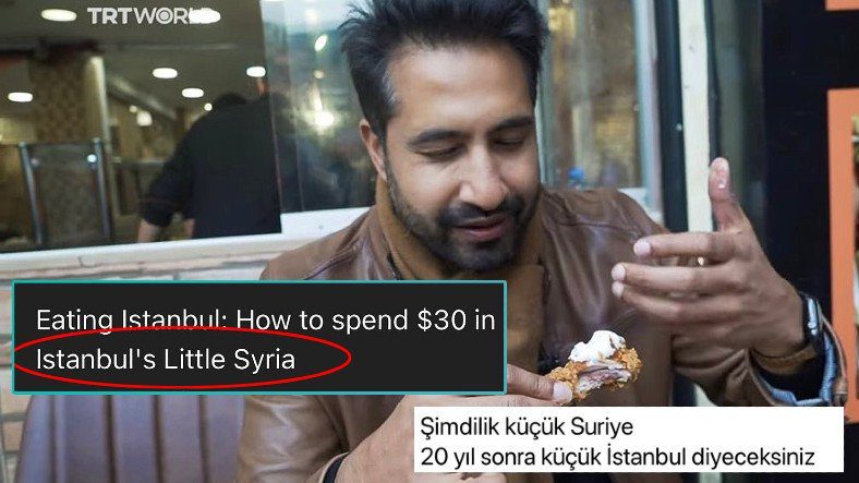 Видео с реакцией на то, что Фатих сравнивают с «Маленькой Сирией»