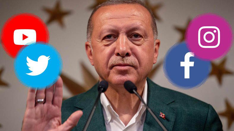 Эрдоган: Социальные сети угрожают национальной безопасности
