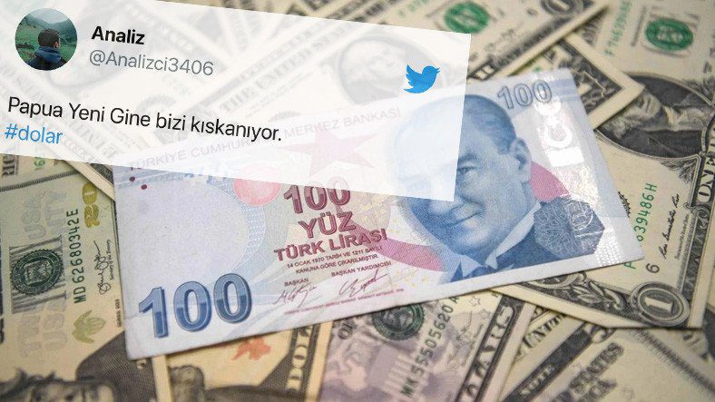Реакция на рекордное падение курса доллара по отношению к турецкой лире