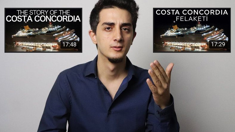 Видео катастрофы «Costa Concordia» Рухи Сенет украдено?