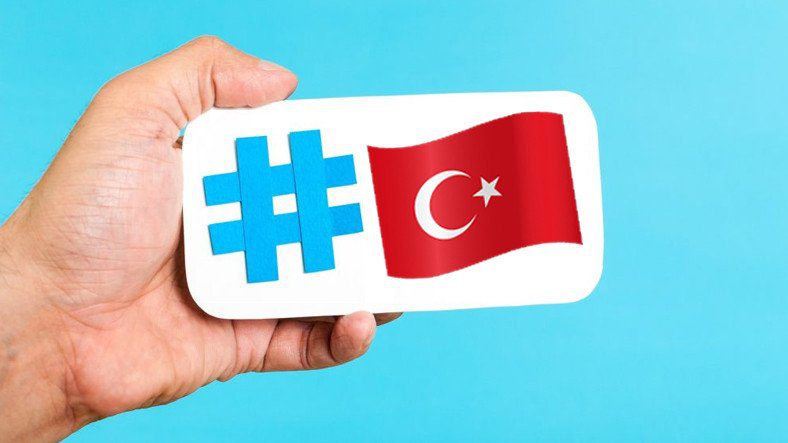 10 самых популярных в Турции в этом году Twitter хэштег