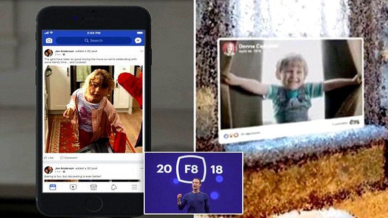 FacebookВы сможете сделать ваши 2D фотографии 3D!