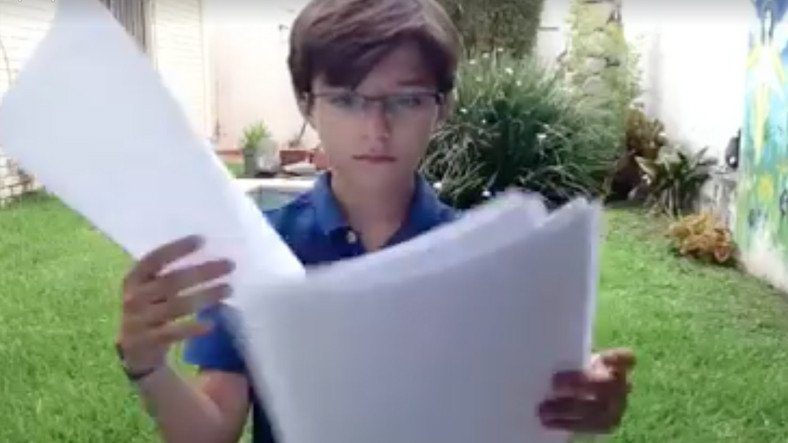 12 Yaşında Çektiği Videosu Viral Olan, Geleceğin Hawking’i Çocuk!