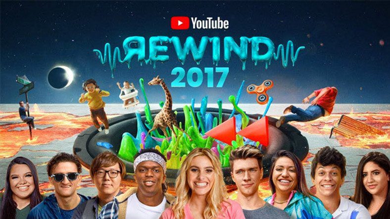 Youtube Rewind 2017'yi Yayınladı!