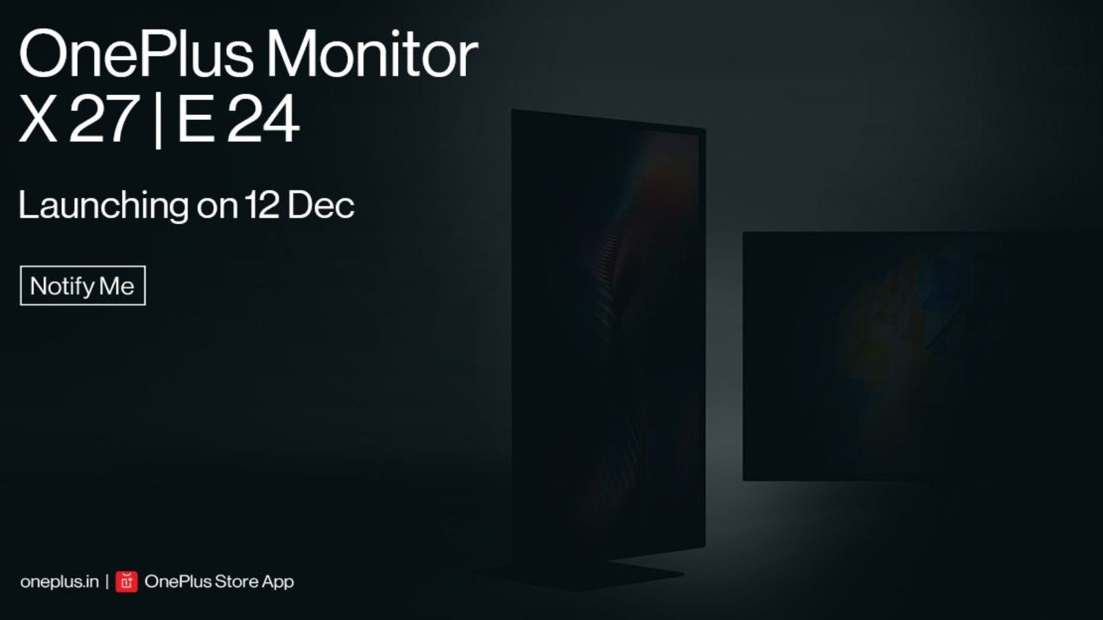 OnePlus входит в сегмент мониторов, чтобы анонсировать модели премиум-класса в Индии 12 декабря