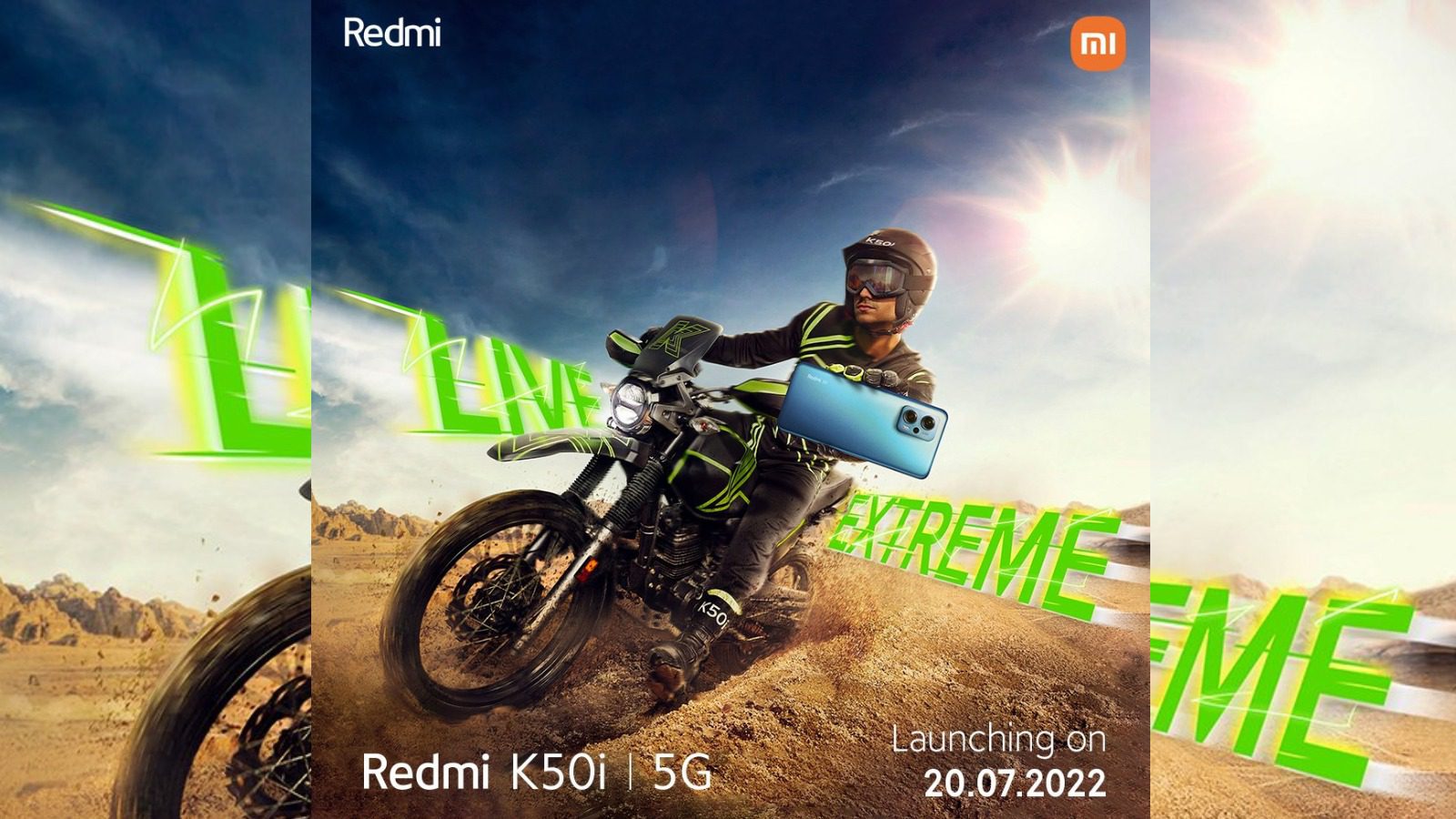 Подтверждено: Redmi K50i поступит на индийский рынок 20 июля