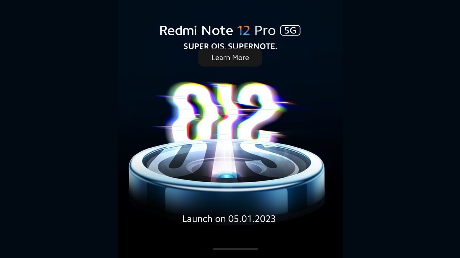 Редми Note 12 Pro 5G подтверждены к запуску в Индии с OIS 5 января