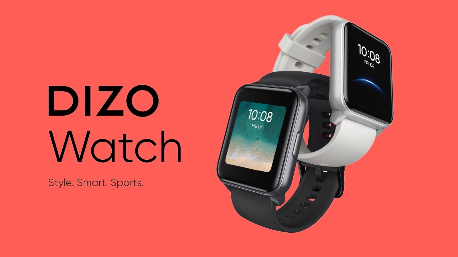 DIZO от Realme представила свои первые доступные умные часы за рупий.  3499