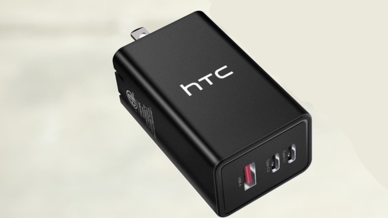 HTC представляет новое зарядное устройство на основе нитрида галлия 2C1A мощностью 65 Вт с несколькими интерфейсами