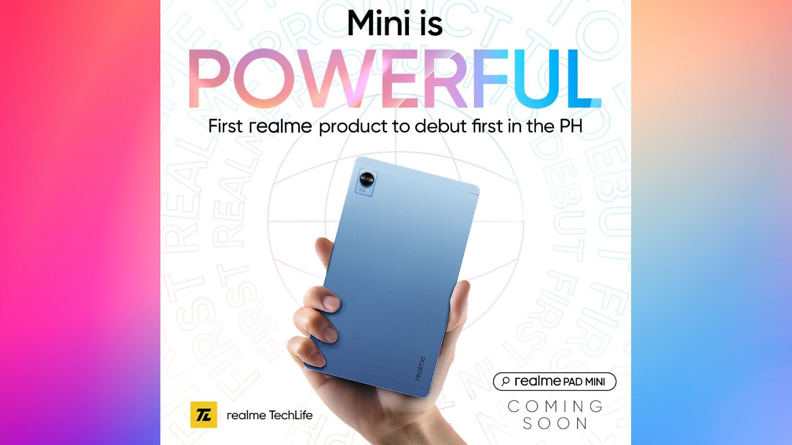 Realme Pad Mini скоро дебютирует на Филиппинах