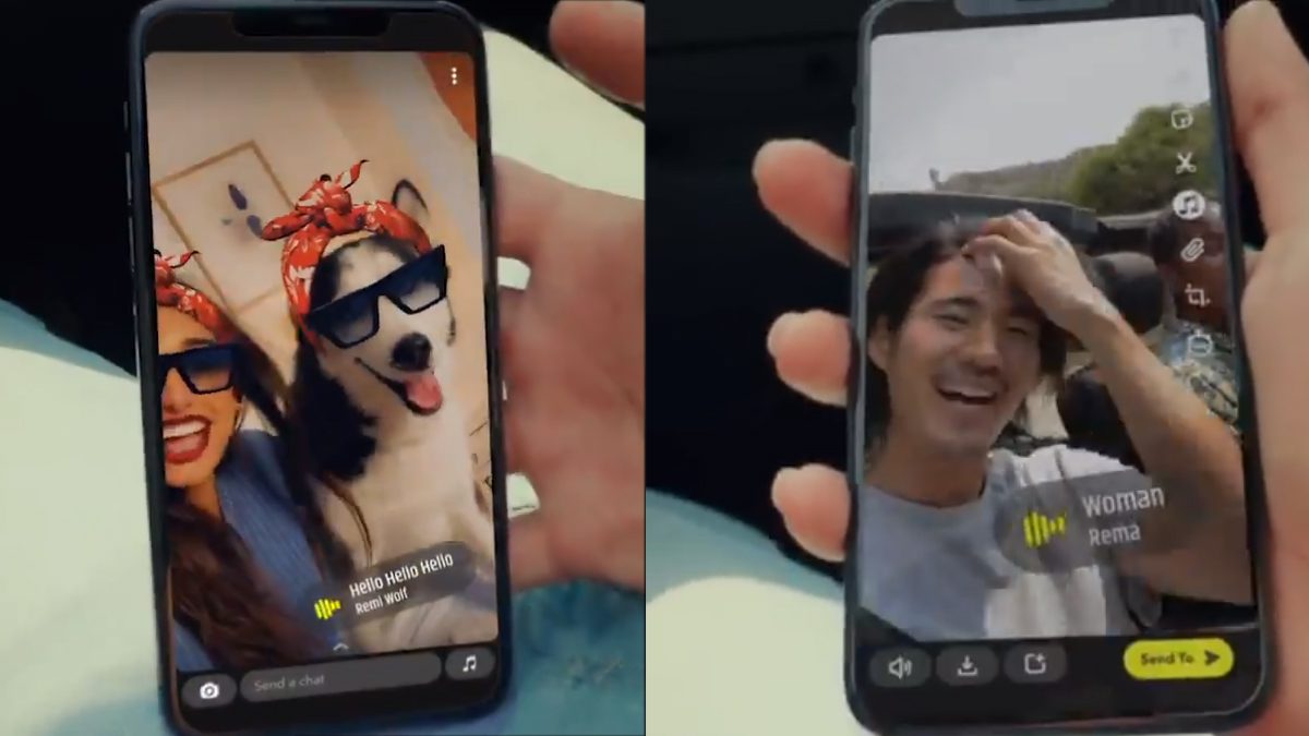 «Звуки» могут стать новой музыкальной функцией, запущенной в Snapchat to Club With Snaps