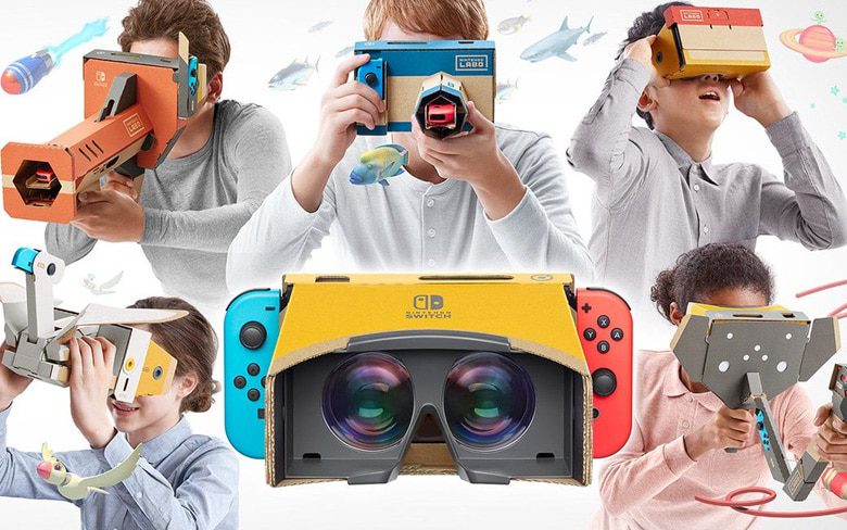 Nintendo анонсирует комплект Nintendo Labo VR для Switch Консоль