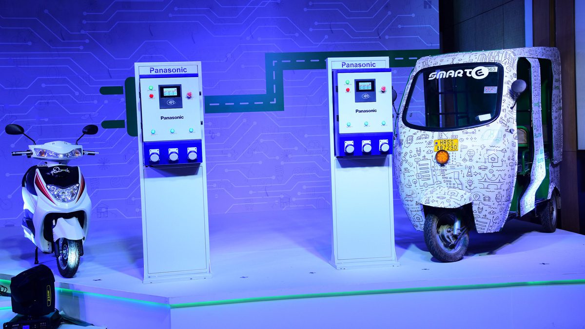 Panasonic представляет Nymbus в Индии;  Инициатива по зарядке электромобилей для общественного транспорта