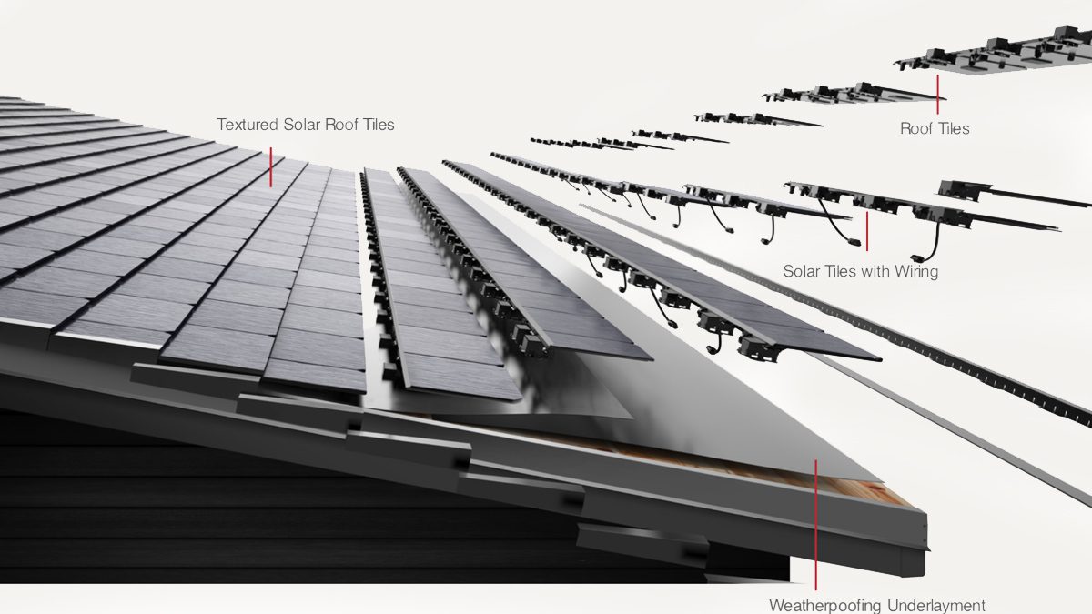 Tesla подала патент на ускорение установки солнечной плитки