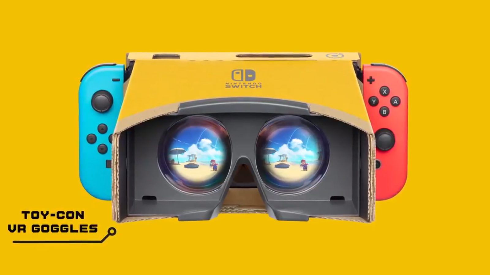 Комплект Nintendo Labo VR для поддержки Super Mario Odyssey и Breath of the Wild
