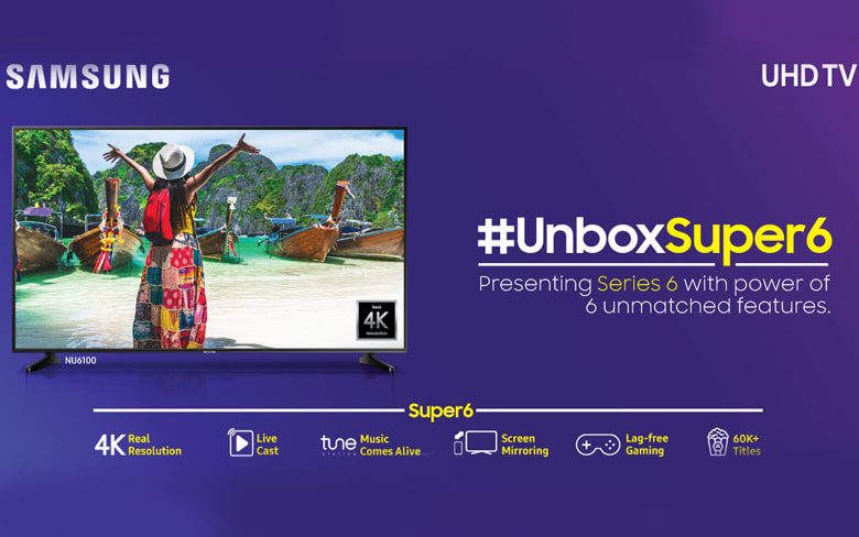 Линейка телевизоров Samsung Super6 UHD представлена ​​сегодня в Индии