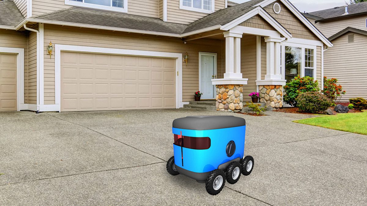 Новая технология искусственного интеллекта приводит роботов к входной двери