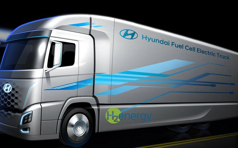 Hyundai планирует продать 1000 грузовиков с водородным двигателем в Швейцарии за 5 лет