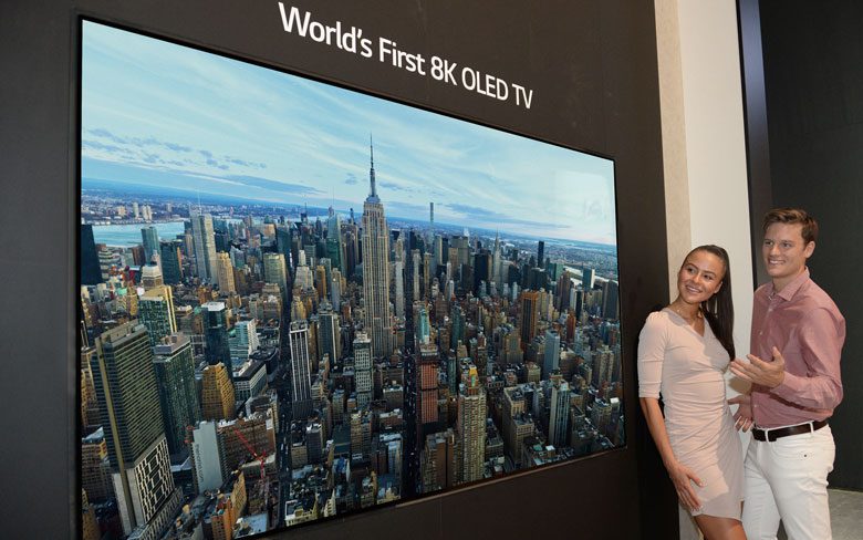 LG представляет 88-дюймовый 8K OLED-телевизор с передовыми телевизионными технологиями премиум-класса