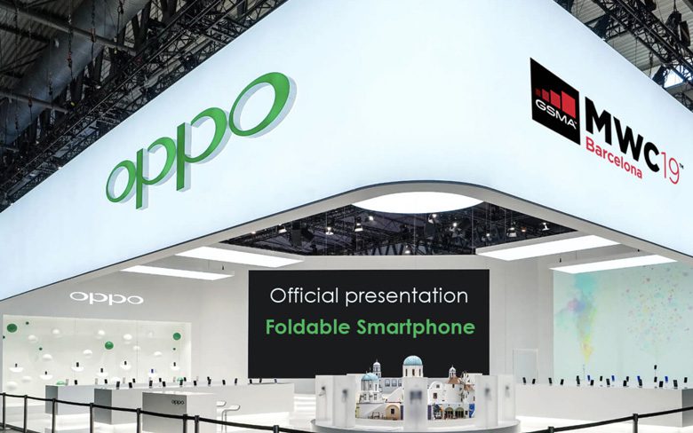 Oppo официально подтверждает запуск своего нового складного смартфона на MWC 2019