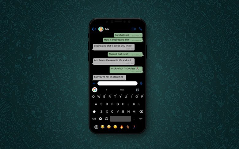WhatsApp выпустит поддержку iOS 12 и новый пользовательский интерфейс для добавления темной темы в iOS в ближайшее время