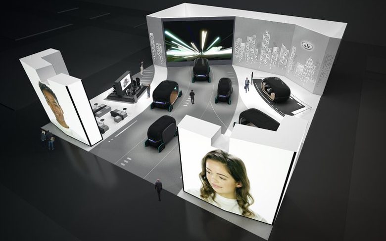 Будущие автомобили Kia будут управляться жестами;  продемонстрировать технологии, основанные на эмоциях, на CES 2...