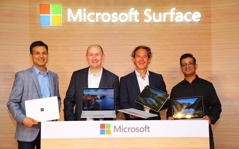 Новая линейка Microsoft Surface — Surface Book 2 и ноутбук Surface — представлена ​​в Индии